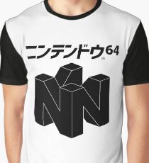 Japanese Nintendo 64 Graphic T-Shirt