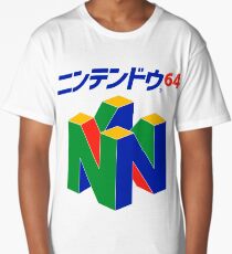 Japanese Nintendo 64 Long T-Shirt