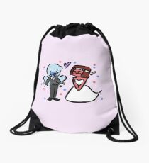 Garnet's Wedding Drawstring Bag