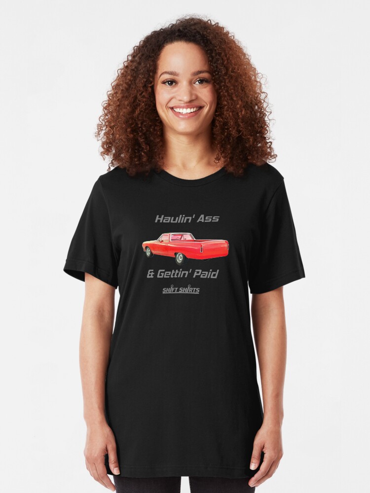 Alternate view of Shift Shirts Trabajo Rapido - El Camino Inspired Slim Fit T-Shirt