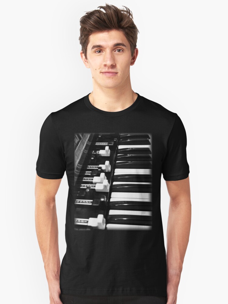 Alternate view of Hammond B3 Organ Slim Fit T-Shirt