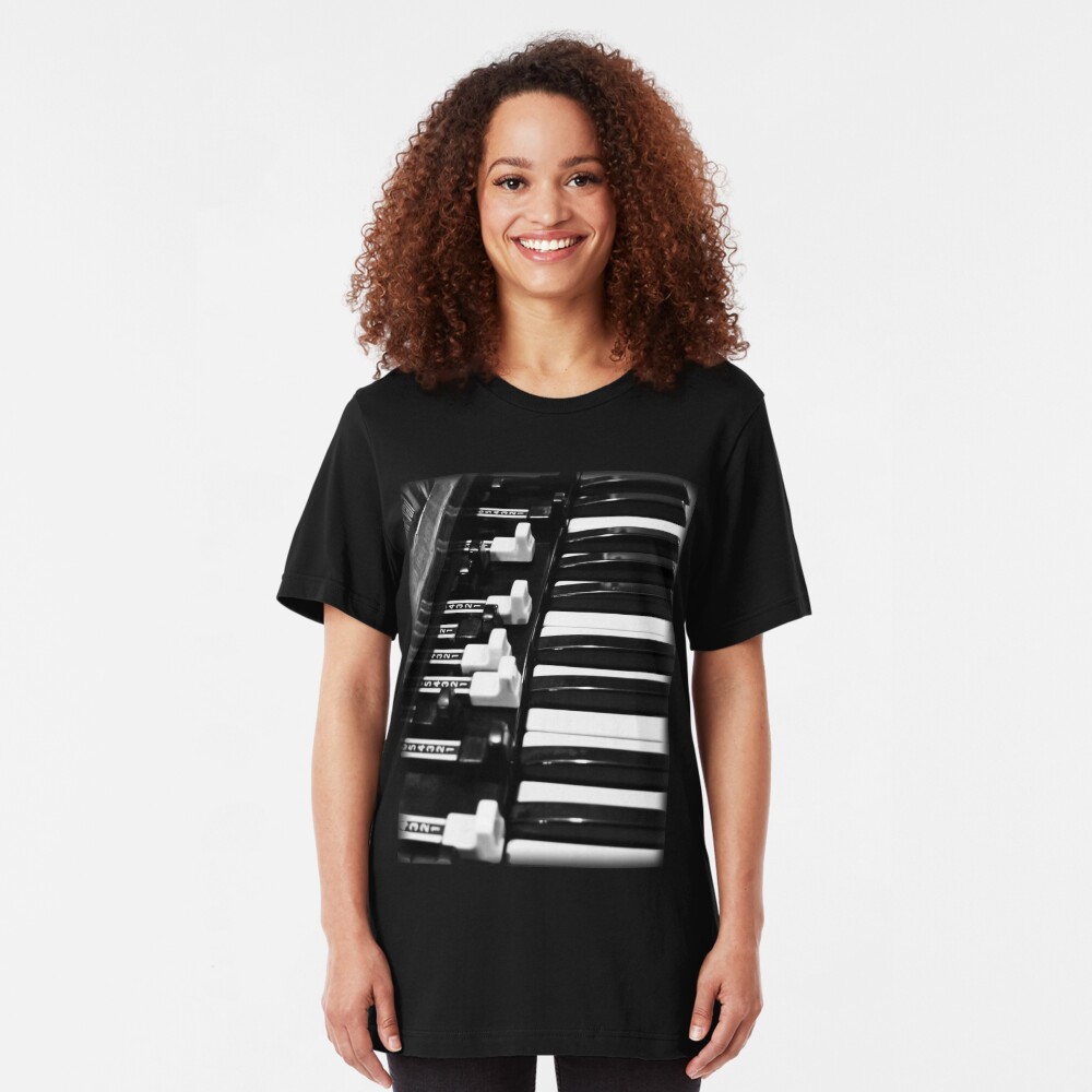 Hammond B3 Organ Slim Fit T-Shirt
