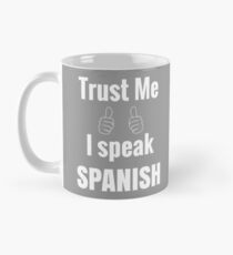 Awesome Spanish Shirt Gift For Men Women Kids Classic Mug