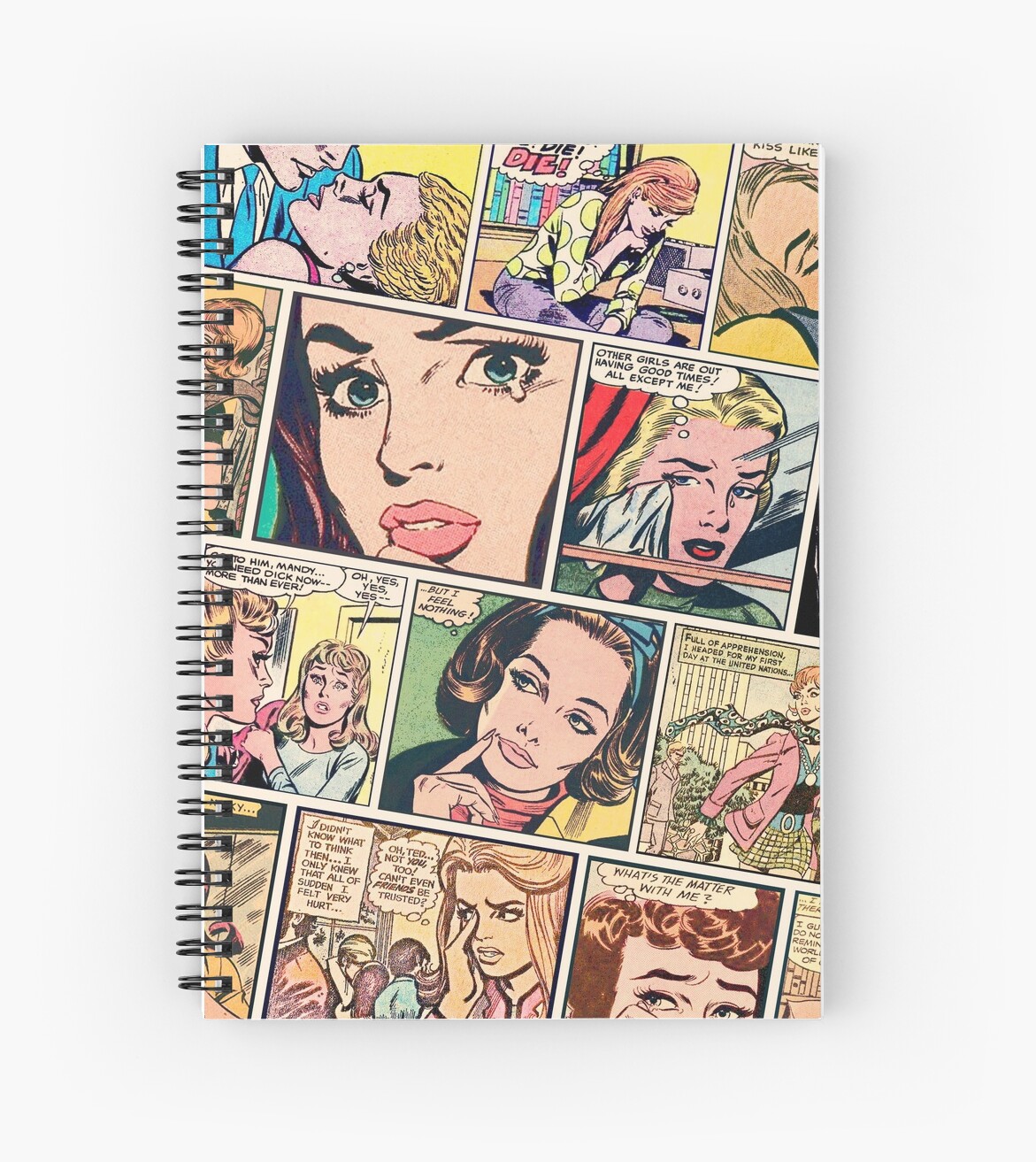 Cartoon" Spiral Notebooks by SAUHER Redbubble