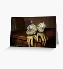 time on your hands Greeting Card