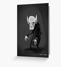 Nosferatu Greeting Card