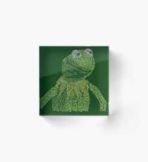 It's not easy, bein' Kermit Acrylic Block