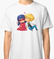 Camiseta clásica Chibi Ladrien Kiss