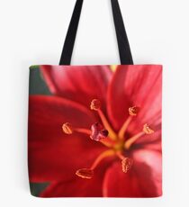 Red Outburst Tote Bag