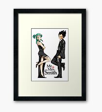 Mr & Mrs Smith Framed Print