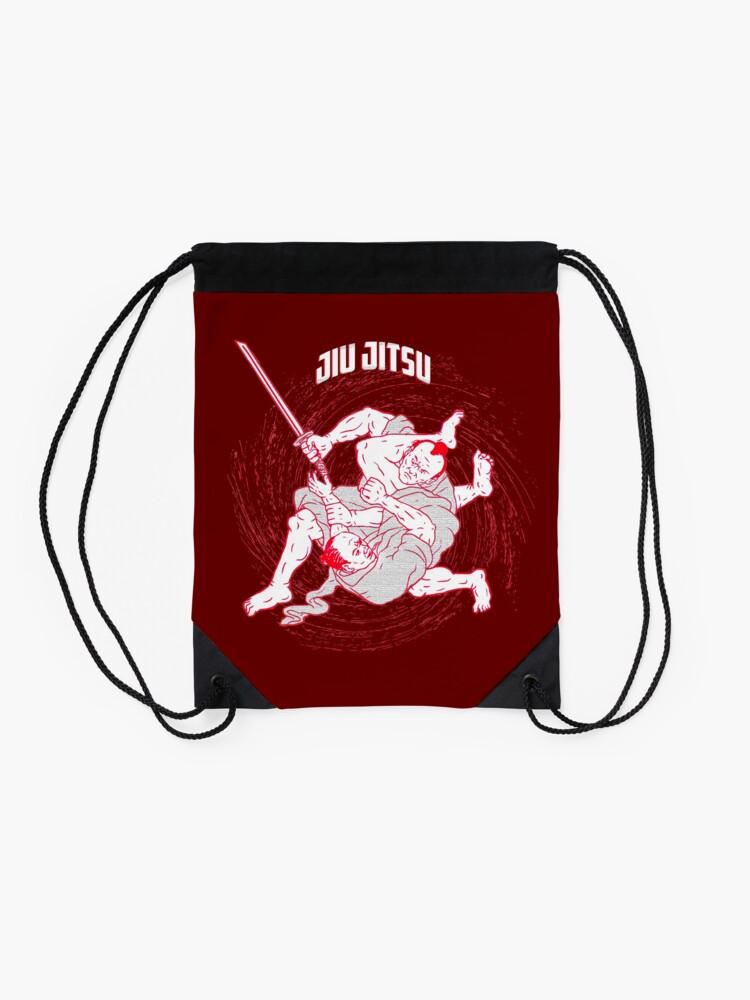 "Jiu Jitsu Martial Arts " Drawstring Bag by MDAM Redbubble