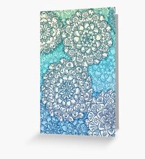 Ballpoint Pen Doodle Poem Greeting Card