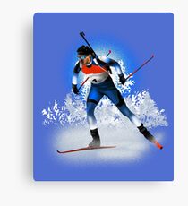 biathlon Canvas Print