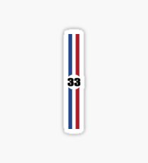Verstappen 33 Sticker