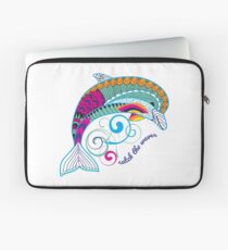 Catch the Waves Dolphin Laptop Sleeve