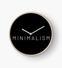 Minimalismus Uhr