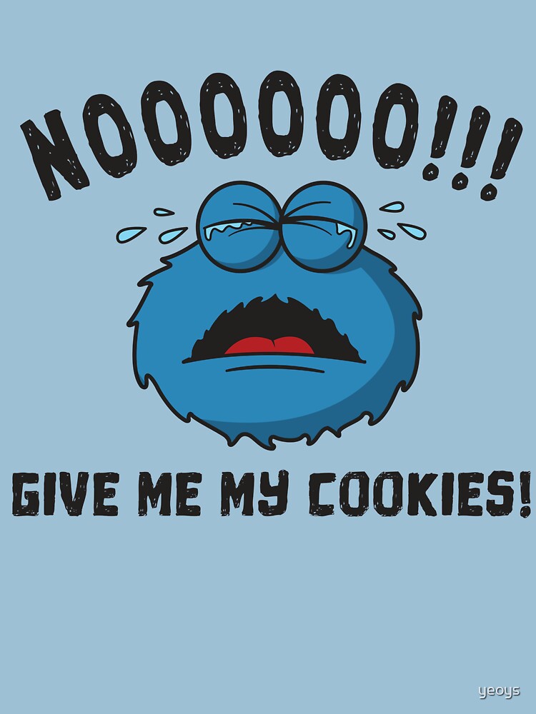 GDPR No More Cookies Monster - Funny GDPR Gift von yeoys