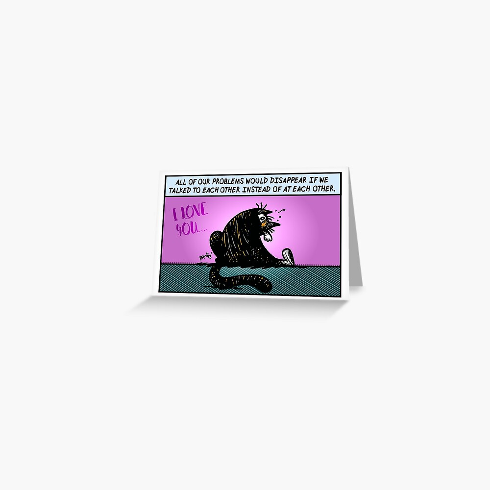 Love Is Real Greeting Card