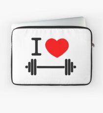 I love weights Laptop Sleeve