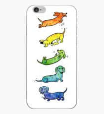 Watercolor Dachshunds iPhone Case