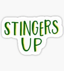 STINGERS UP // SAC STATE Sticker