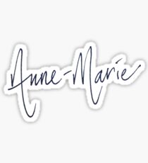Anne Marie Signature Sticker