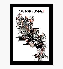 Metal Gear Solid 4: Guns of the Patriots Photographic Print