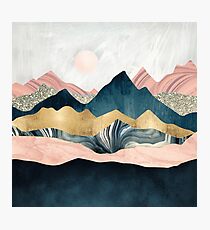 Plush Peaks Photographic Print