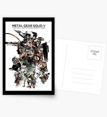 Metal Gear Solid V Postkarten