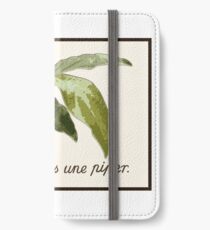 Ceci n´est pas une piper iPhone Wallet/Case/Skin