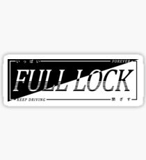 FULL LOCK - KEEP DRIVING FOREVER Sticker