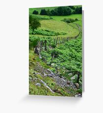 Around Pistyllrhaeadr Greeting Card
