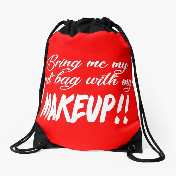 Bring mir meine rote Tasche mit meiner Make-up! 90 Tag Verlobte TV-Angebote Turnbeutel