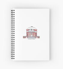 University of Virginia Rotunda color Spiral Notebook