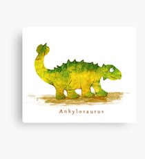 Ankylosaurus Canvas Print