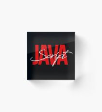 Javascript Acrylic Block