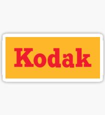 Kodak Retro Logo Sticker
