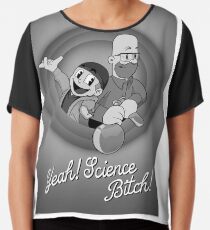 Breaking Bad - Science B*tch! (Cartoon Breaking Bad Quote) Chiffon Top
