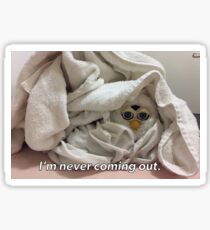 I'm never coming out. Sticker