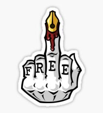 Fuck Pen Free Sticker