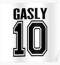 Gasly # 10 Poster