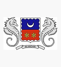 Coat of arms of Mayotte Photographic Print
