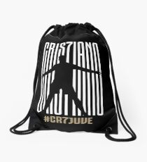 Welcome To Juve Cristiano Drawstring Bag