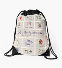 Battlestar Galactica - Minimalist Poster Drawstring Bag