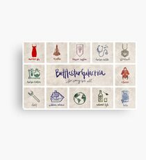 Battlestar Galactica - Minimalist Poster 2 Metal Print