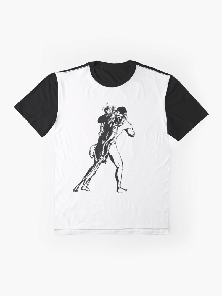 Alternate view of Rooted | Ink Drawing Graphic T-Shirt