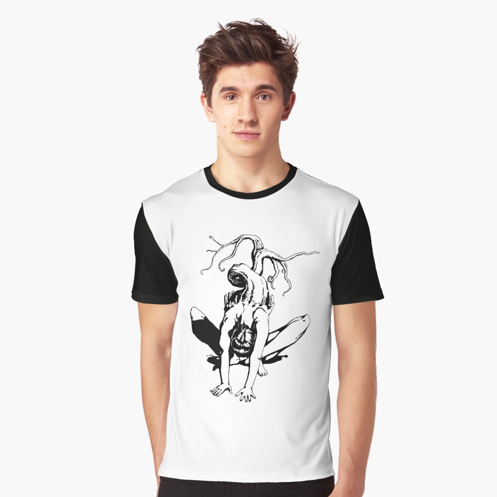 Growth | Ink Drawing Graphic T-Shirt