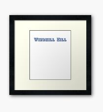 Windmill Hill Framed Print