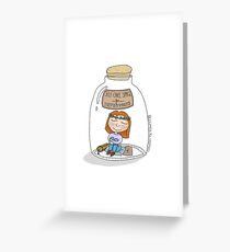 Introvert Jar Greeting Card