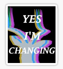 yes im changing impala Sticker
